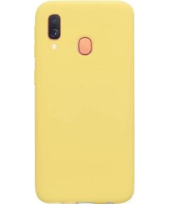 Evelatus  
       Samsung  
       A40 Soft Touch Silicone 
     Yellow