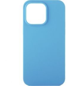 Evelatus  
       Apple  
       iPhone 14 Pro Max 6.7 Premium mix solid Soft Touch Silicone case 
     Sky Blue