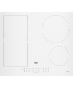 Beko HII64200FMTW hob White Built-in 60 cm Zone induction hob 4 zone(s)