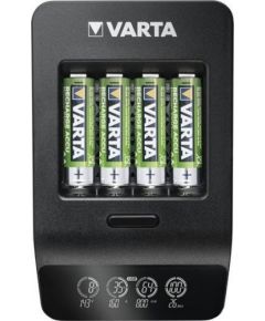 Varta LCD Cmart Charger+, charger (incl. 4x mignon, AA, 2100 mAh)