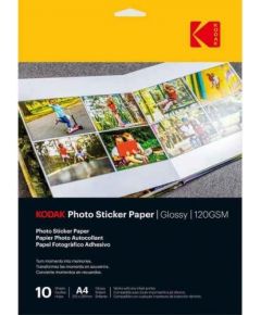 Kodak Photo Sticker Paper Gloss 120gsm A4x10 (3510645)