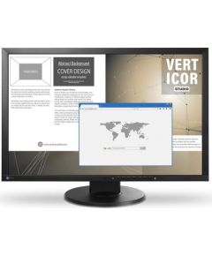 EIZO EV2430-BK - 24.1 - LED - black - Ergonomic Stand - DVI - DisplayPort