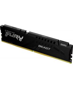 Kingston Fury DDR5 16GB - 6000 - CL - 36 - Single-Kit - DIMM -KF560C36BBE-16, Beast, black