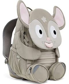 Affenzahn Big Friend Tonie Mouse, backpack (grey/pink)