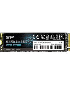 SILICON POWER SSD Ace A60 2TB M.2 PCIe Gen3 x4 NVMe 2200/1600 Mb/s