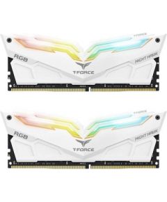Team Group TEAMGROUP T-Force NIGHT HAWK DDR4 16GB 2x8GB 3200MHz DIMM CL16 1.35V RGB White Gen 2.0