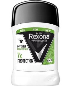CIF Unilever Rexona Motion Sense Men Dezodorant sztyft Invisible Fresh Power 48H 50ml