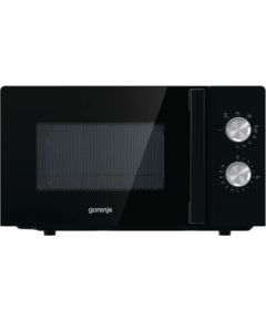 Gorenje Mikroviļņu krāsns MO20E2BH Free standing, 20 L, 800 W, Grill, Black