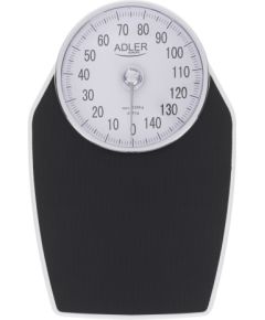 Adler Mechanical Bathroom Scale AD 8177 Maximum weight (capacity) 150 kg, Accuracy 1000 g, Black