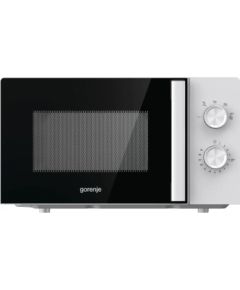 Gorenje Microwave Oven MO20E1WH Free standing, 20 L, 800 W, Grill, White