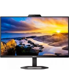 Philips Monitor with Windows Hello Webcam 24E1N5300HE 23.8 ", IPS, FHD, 1920x1080, 16:9, 4 ms, 300 cd/m², Black, 75 Hz, HDMI ports quantity 1