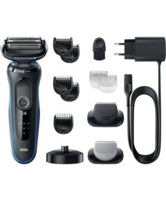 Braun Shaver 51-B4650cs	 Operating time (max) 50 min, Wet & Dry, Black/Blue