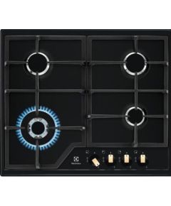 Electrolux EGS6436RK Gāzes virsma Black