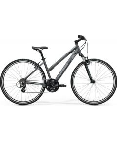 Merida Crossway 10-V Lady / Pelēka / Melna / 50L cm / M