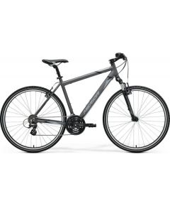 Merida Crossway 10-V / Pelēka / Melna / 58 cm / XL