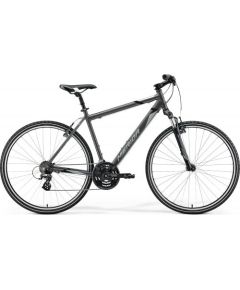 Merida Crossway 10-V / Zila / Balta / 55 cm / L