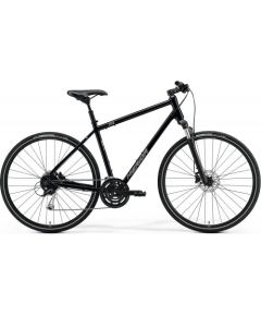 Merida Crossway 100 / Melna / Sudraba / 59 cm / XL