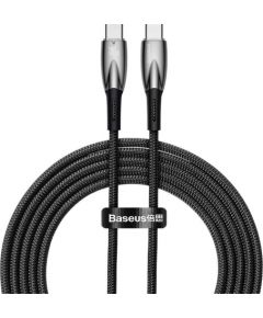 USB-C cable for USB-C Baseus Glimmer Series, 100W, 2m (Black)