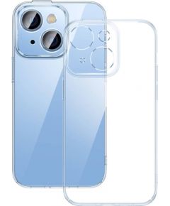 Baseus Crystal Transparent Case and Tempered Glass set for iPhone 14