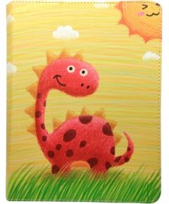 Greengo Universal Dino univerāls grāmatveida maks planšetdatoram 9-10”