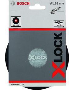 Bosch X-LOCK backing pad soft, O 125mm, sanding pad