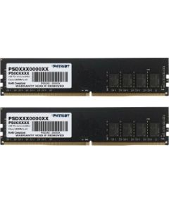 Patriot DDR4 -  16 GB -3200 - CL - 22 - Dual Kit, Signature Line (black, PSD416G3200K)