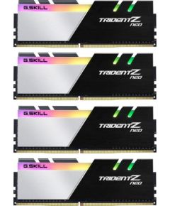 G.Skill DDR4 - 64 GB -3600 - CL - 16 - Quad  Kit, RAM, Trident Z Neo (F4-3600C16Q-64GTZN)