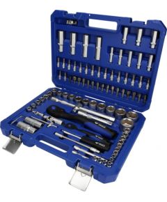 Muciņu komplekts, 94-gab., 1/4", 1/2", Brilliant Tools