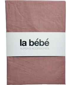 La Bebe™ Nursing La Bebe™ Cotton 60x120+12 cm  Art.145814 Pink Хлопковая простынка с резинкой