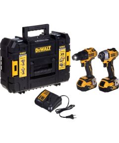 DEWALT Instrumentu komplekts 18V (2x5.0Ah) DCK2061P2T-QW