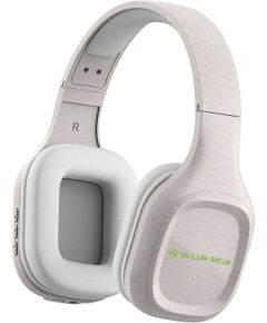 Tellur Green Bluetooth Over-Ear Headphones Pulse Foldable cream