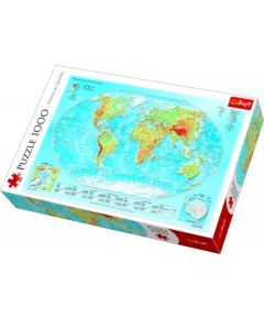 Trefl Puzle „Pasaules karte“, 1000 gab.