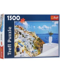 TREFL Puzle Griekija, Santorini, 1500 gb.