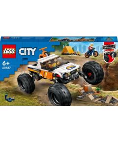 LEGO City Przygody samochodem terenowym z napędem 4x4 (60387)