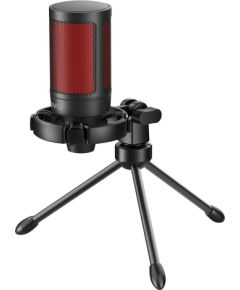 SAVIO wired gaming microphone with backlight, tripod, USB, SONAR PRO