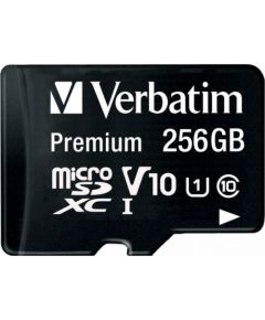 Verbatim Premium MicroSDXC 256 GB Class 10 UHS-I/U1 V10 (44087)