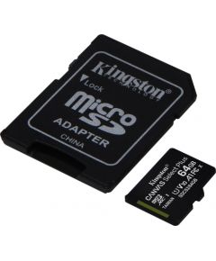 Kingston Canvas Select Plus MicroSDXC 64 GB Class 10 UHS-I/U1 A1 V10