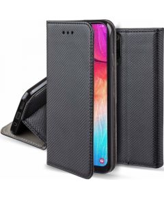 Fusion Magnet Case Grāmatveida Maks Priekš Samsung A405 Galaxy A40 Melns