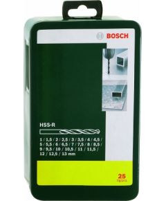 Bosch HSS-R-Metal drill bit - set 25 pieces