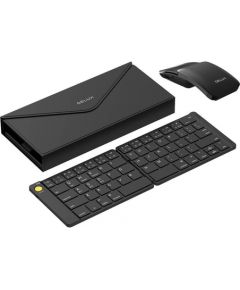 Set Wireless foldable Keyboard Delux KF10 and mouse MF10PR