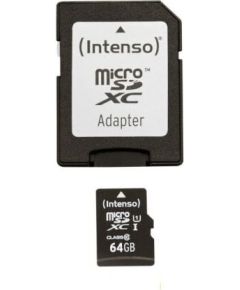 Intenso Premium MicroSDXC 64 GB Class 10 UHS-I/U1  (3423490)