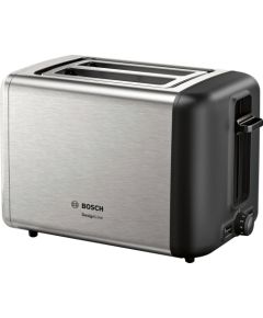 Bosch TAT3P420 toaster 2 slice(s) 970 W Black, Stainless steel