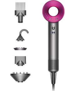 DYSON HD07 SUPERSONIC matu fēns-, pelēks/fuksija 	386732-01