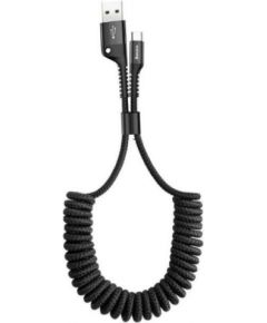 Baseus  
 
       Fish Eye Spring Cable USB-C 2A 1m 
     Black