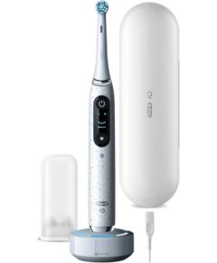 Oral-B Electric Toothbrush iO10 Series Rechargeable, For adults, Number of brush heads included 1, Stardust White, Number of teeth brushing modes 7