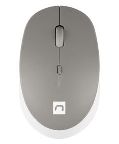 Natec Mouse Harrier 2 	Wireless, White/Grey, Bluetooth