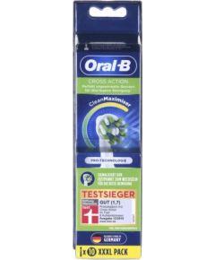 Oral-B Toothbrush replacement EB50 10 Cross Action Heads, For adults, Number of brush heads included 10, White