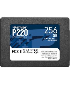 SSD Patriot P220 256GB SATA3 2,5"