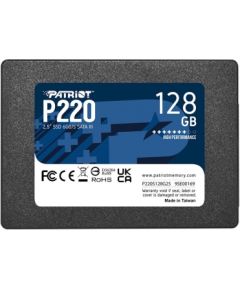 SSD Patriot P220 128GB SATA3 2,5"