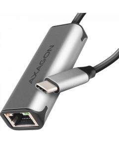 Axagon ADE-25RC SUPERSPEED USB-C 2.5 GIGABIT ETHERNETCompact aluminum USB-C 3.2 Gen 1 2.5 Gigabit Ethernet 10/100/1000/2500 Mbit adapter with automatic installation.